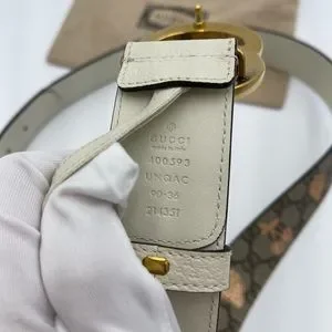 Gucci GG Marmont Supreme canvas with metallic cherry and strawberry print belt Gucci | Accessories | Gucci Gg Marmont Supreme Canvas With  main image 2
